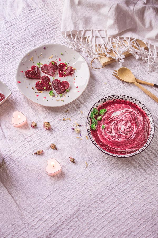 Pink Beet Soup by Seven Roses