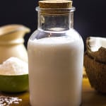 Homemade Coconut Milk - Non dairy milk substitute