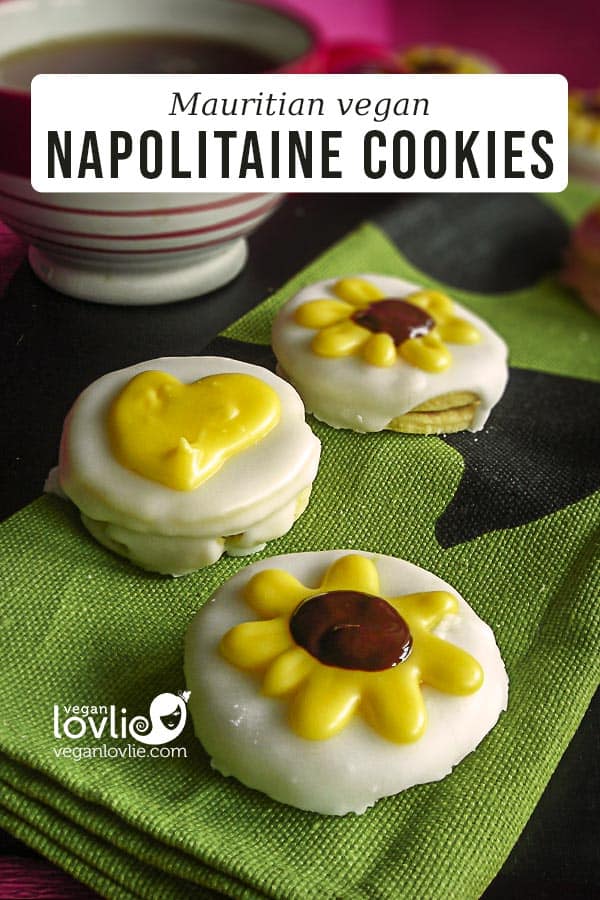 Mauritian napolitaine cookies