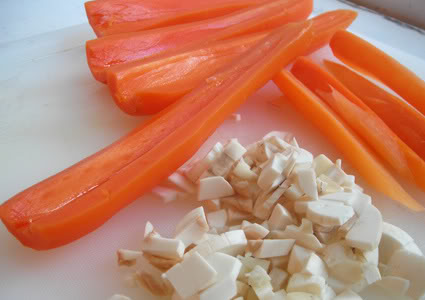 Crusted Stuffed Carrot