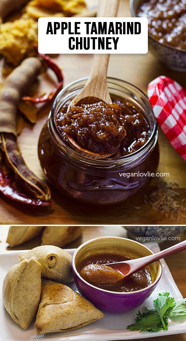 Apple Tamarind Chutney - Great for appetizers or alongside your favourite curries.