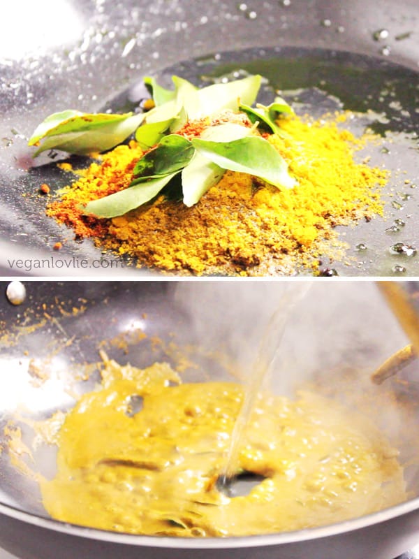 Braised Tofu and Vegetable Curry, vegan/vegetarian curry