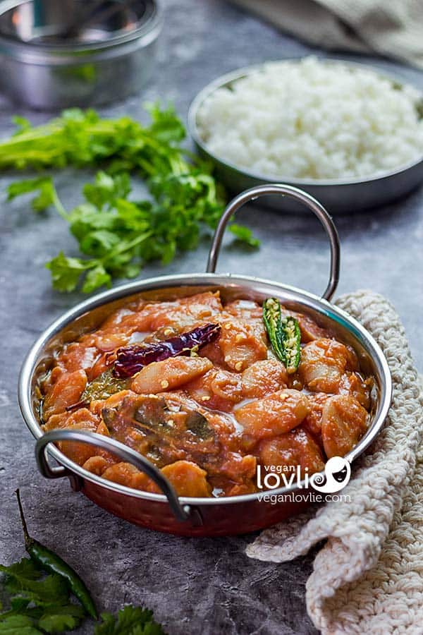 Pressure Cooker Butter Beans in Tomato Sauce