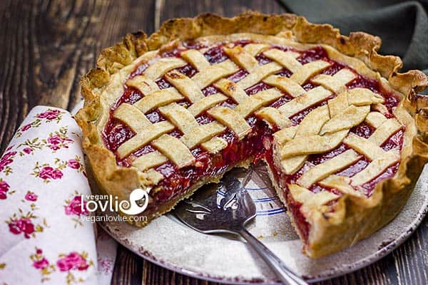 Cherry Rhubarb Pie & How to Avoid Soggy Bottom Crust