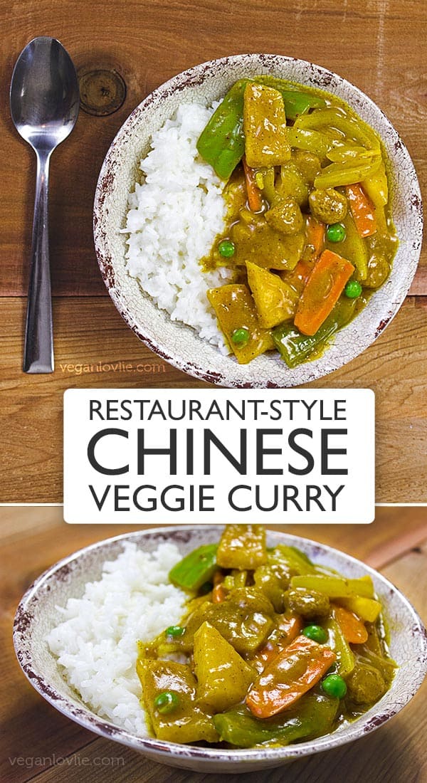 Chinese Vegetable Curry Recipe - Takeaway-style Chinese Curry