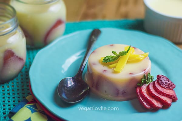 jackfruit milk jelly, la mousse mauricien avec jacques, no bake desserts, Summer desserts