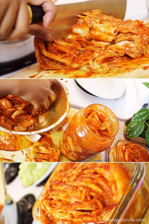 Vegan/Vegetarian Kimchi recipe, no onion and no garlic