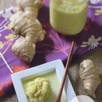 How to make homemade ginger or garlic paste - prepare, peel, mince, preserve and store ginger or garlic, how-to
