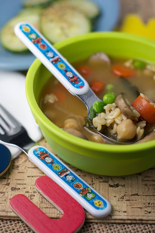 Miso alphabet soup