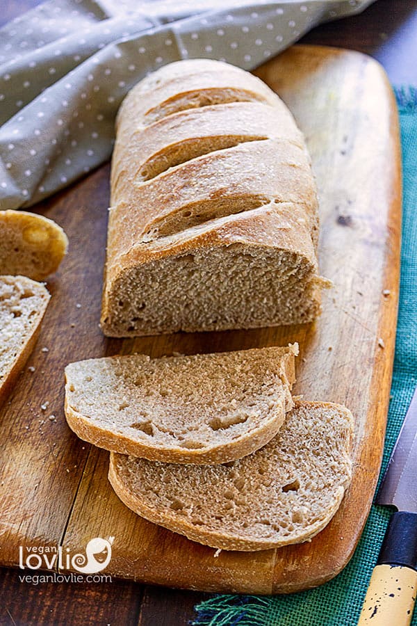 No-knead Overnight Spelt Bread