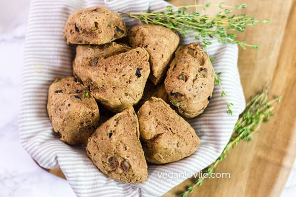 Olive and Herb Scones