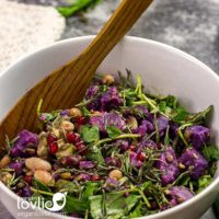 Purple Potato Salad with Tarragon Dressing