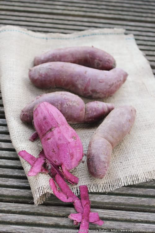purple sweet potatoes