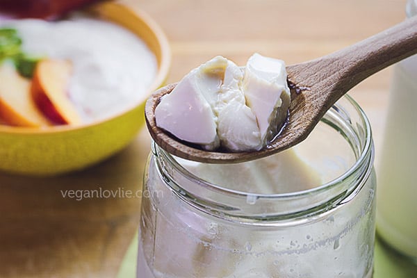 homemade soy yogurt, how to make vegan yogurt
