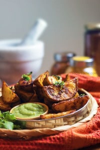 tandoori potato wedges