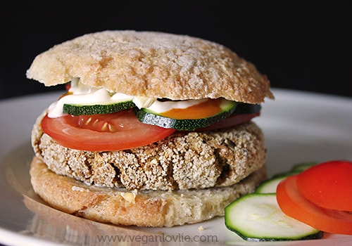 Veggie Okara Burger, Quick Tips to Go Meatless (by London McGuire) - How To Go Vegan