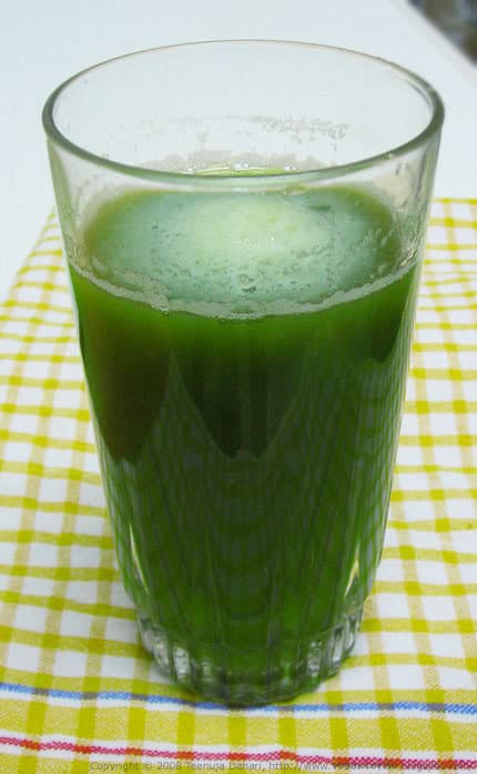 watercress juice
